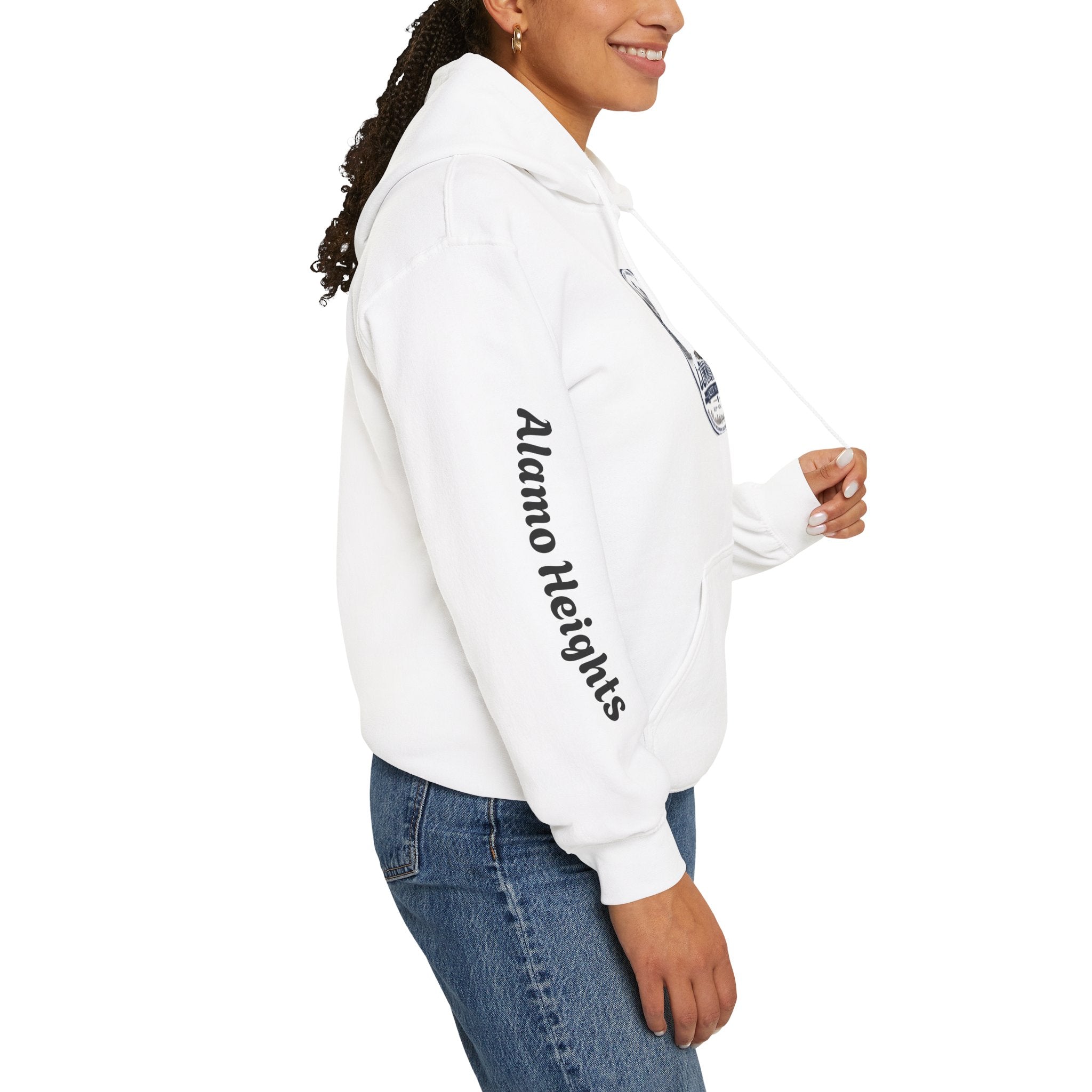 Communities Graphic Hoodie — San Antonio & Alamo Heights Cityscape Hooded Sweatshirt