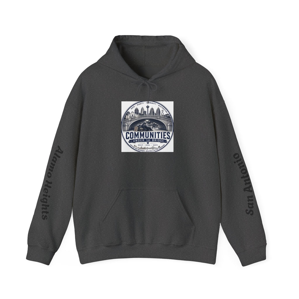 Communities Graphic Hoodie — San Antonio & Alamo Heights Cityscape Hooded Sweatshirt