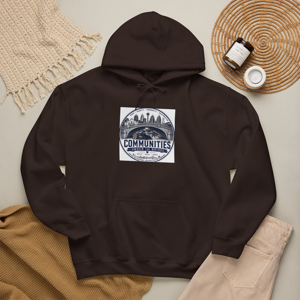 Communities Graphic Hoodie — San Antonio & Alamo Heights Cityscape Hooded Sweatshirt