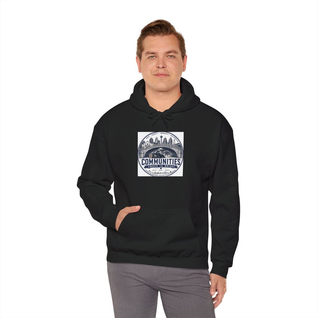 Communities Graphic Hoodie — San Antonio & Alamo Heights Cityscape Hooded Sweatshirt