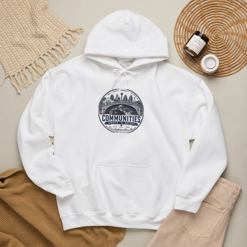 Communities Graphic Hoodie — San Antonio & Alamo Heights Cityscape Hooded Sweatshirt