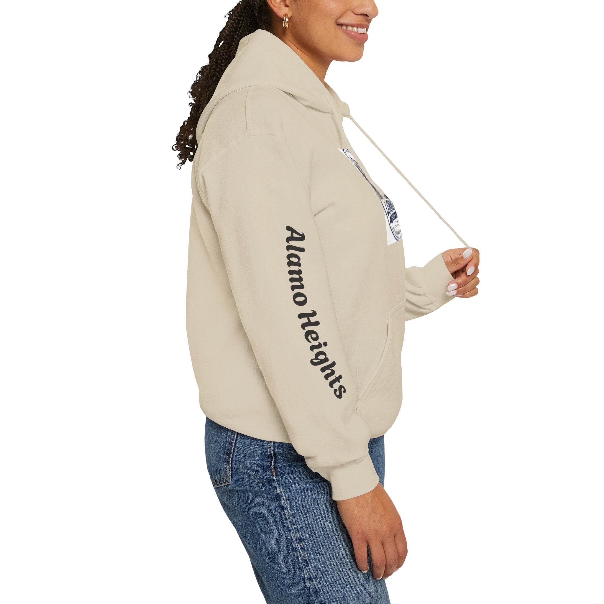 Communities Graphic Hoodie — San Antonio & Alamo Heights Cityscape Hooded Sweatshirt