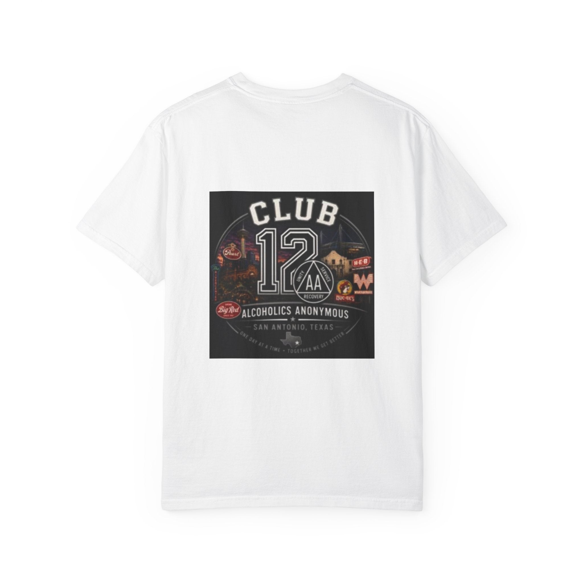AA Recovery T-Shirt — "Club 12" Anniversary Design