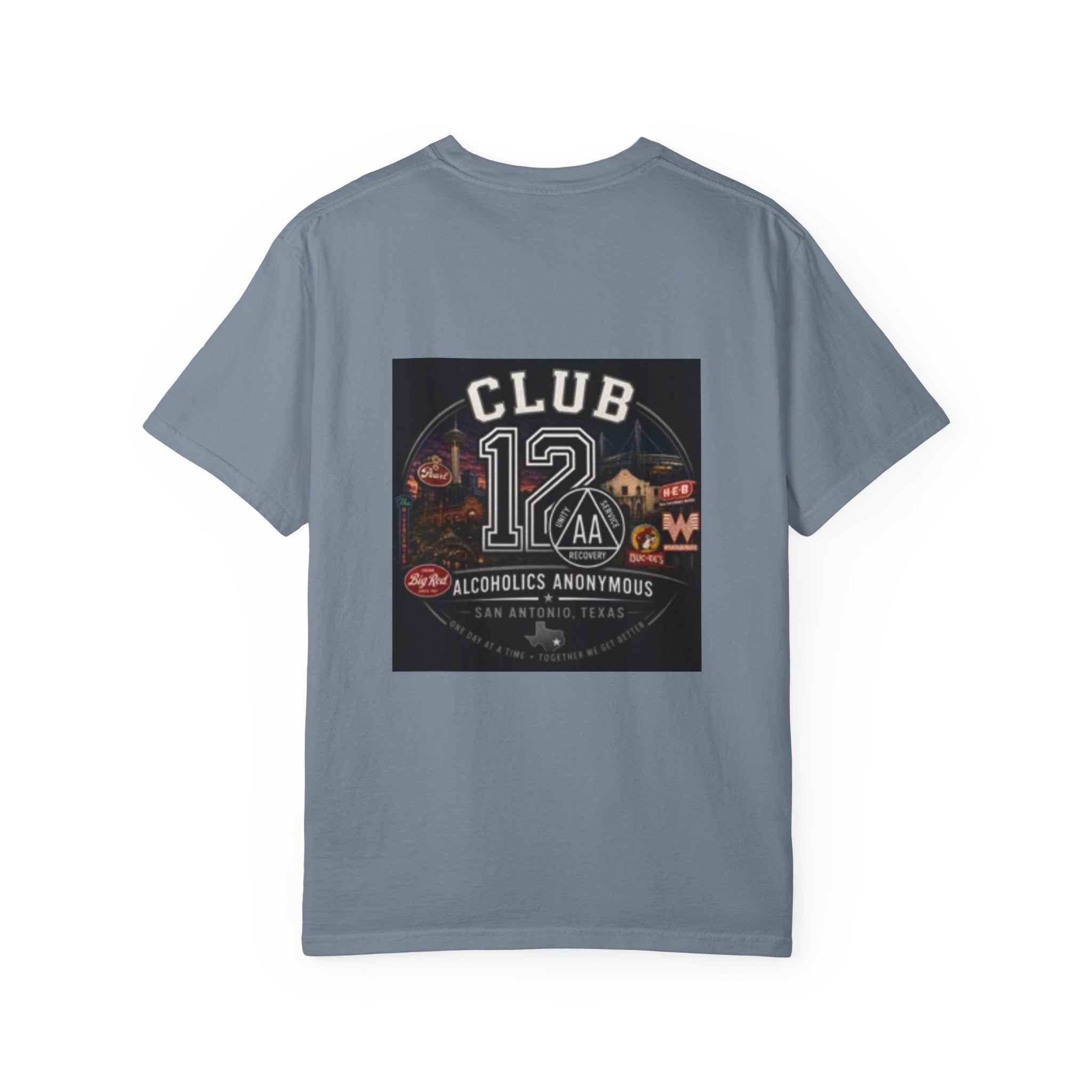 AA Recovery T-Shirt — "Club 12" Anniversary Design