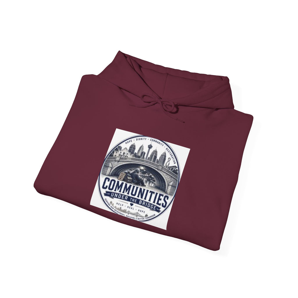 Communities Graphic Hoodie — San Antonio & Alamo Heights Cityscape Hooded Sweatshirt