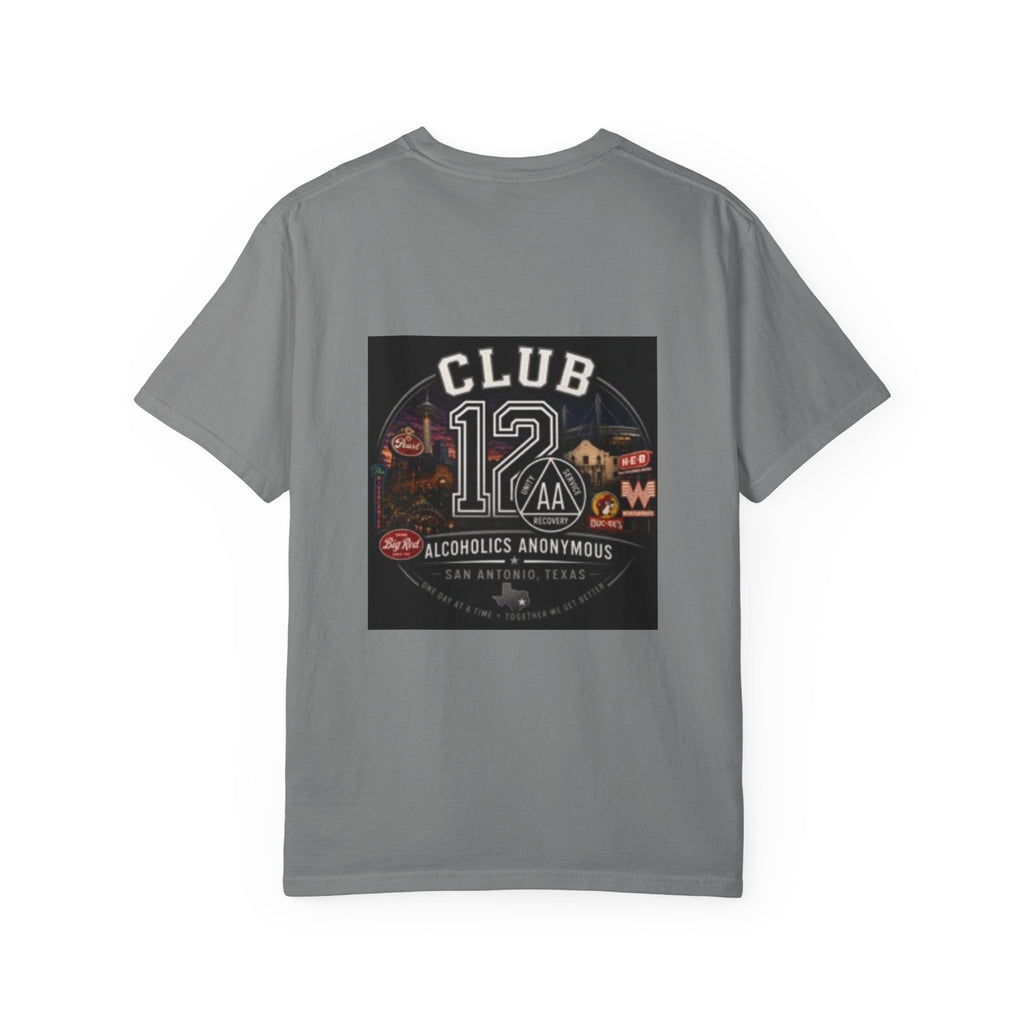 AA Recovery T-Shirt — "Club 12" Anniversary Design