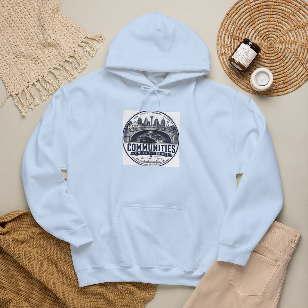 Communities Graphic Hoodie — San Antonio & Alamo Heights Cityscape Hooded Sweatshirt