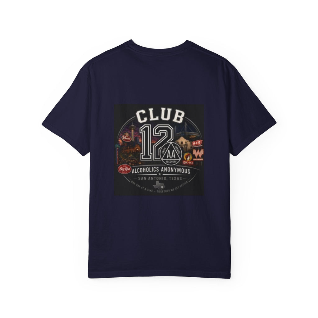 AA Recovery T-Shirt — "Club 12" Anniversary Design