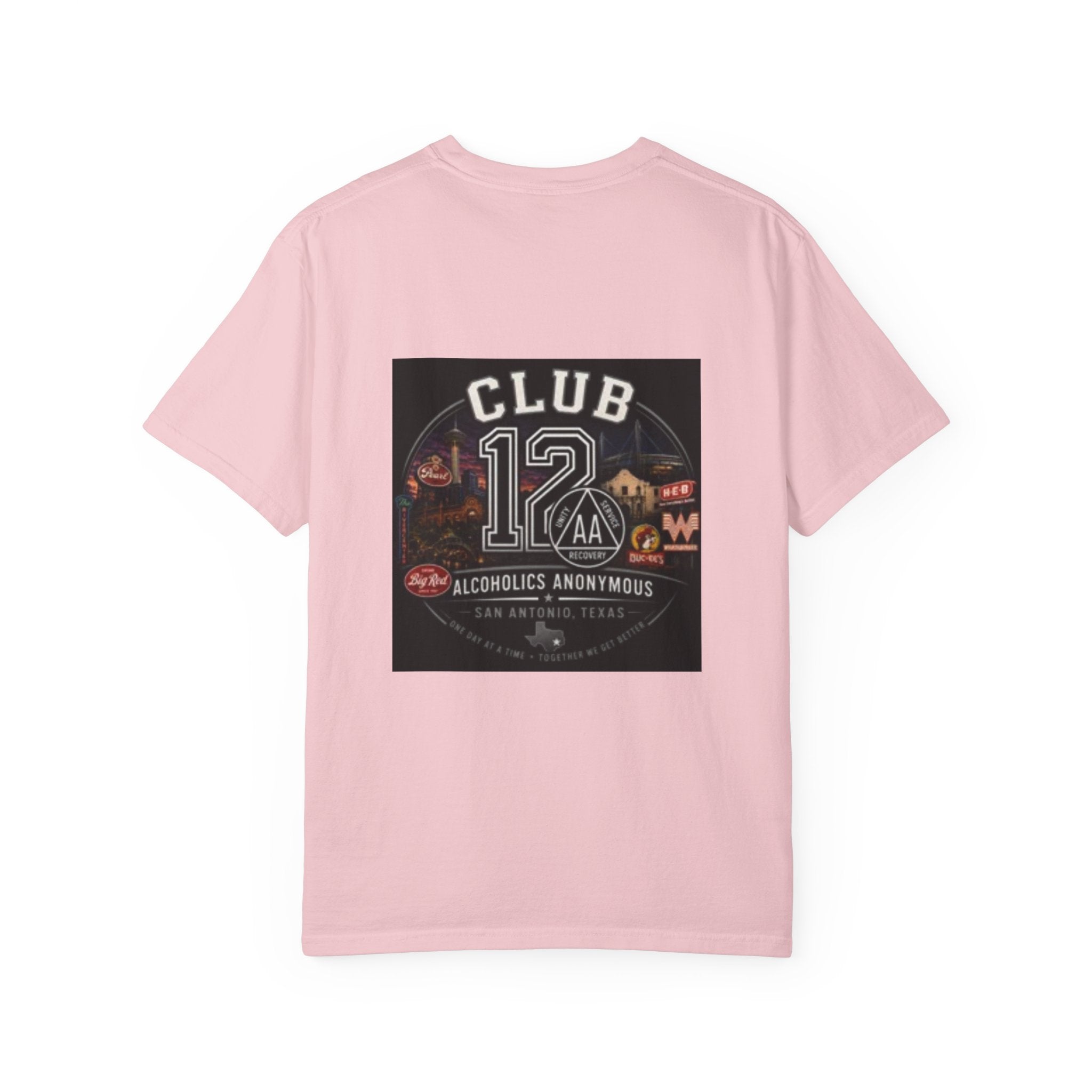 AA Recovery T-Shirt — "Club 12" Anniversary Design