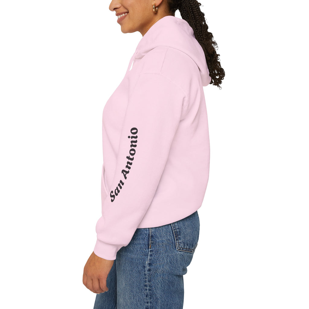 Communities Graphic Hoodie — San Antonio & Alamo Heights Cityscape Hooded Sweatshirt