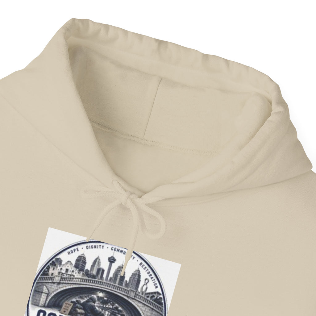Communities Graphic Hoodie — San Antonio & Alamo Heights Cityscape Hooded Sweatshirt