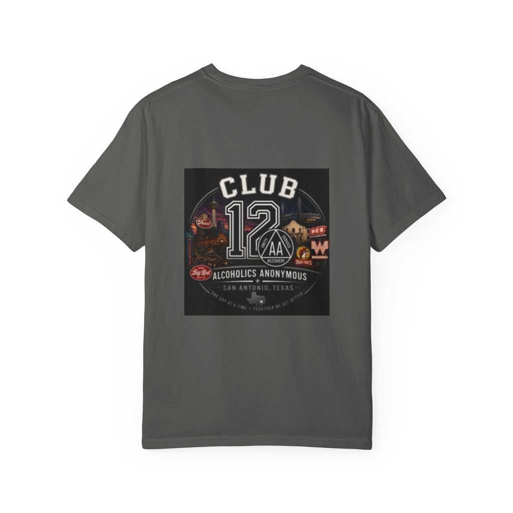 AA Recovery T-Shirt — "Club 12" Anniversary Design