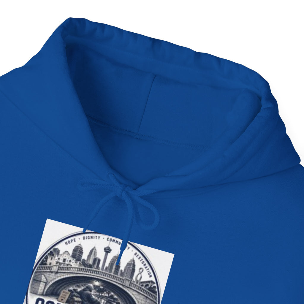 Communities Graphic Hoodie — San Antonio & Alamo Heights Cityscape Hooded Sweatshirt