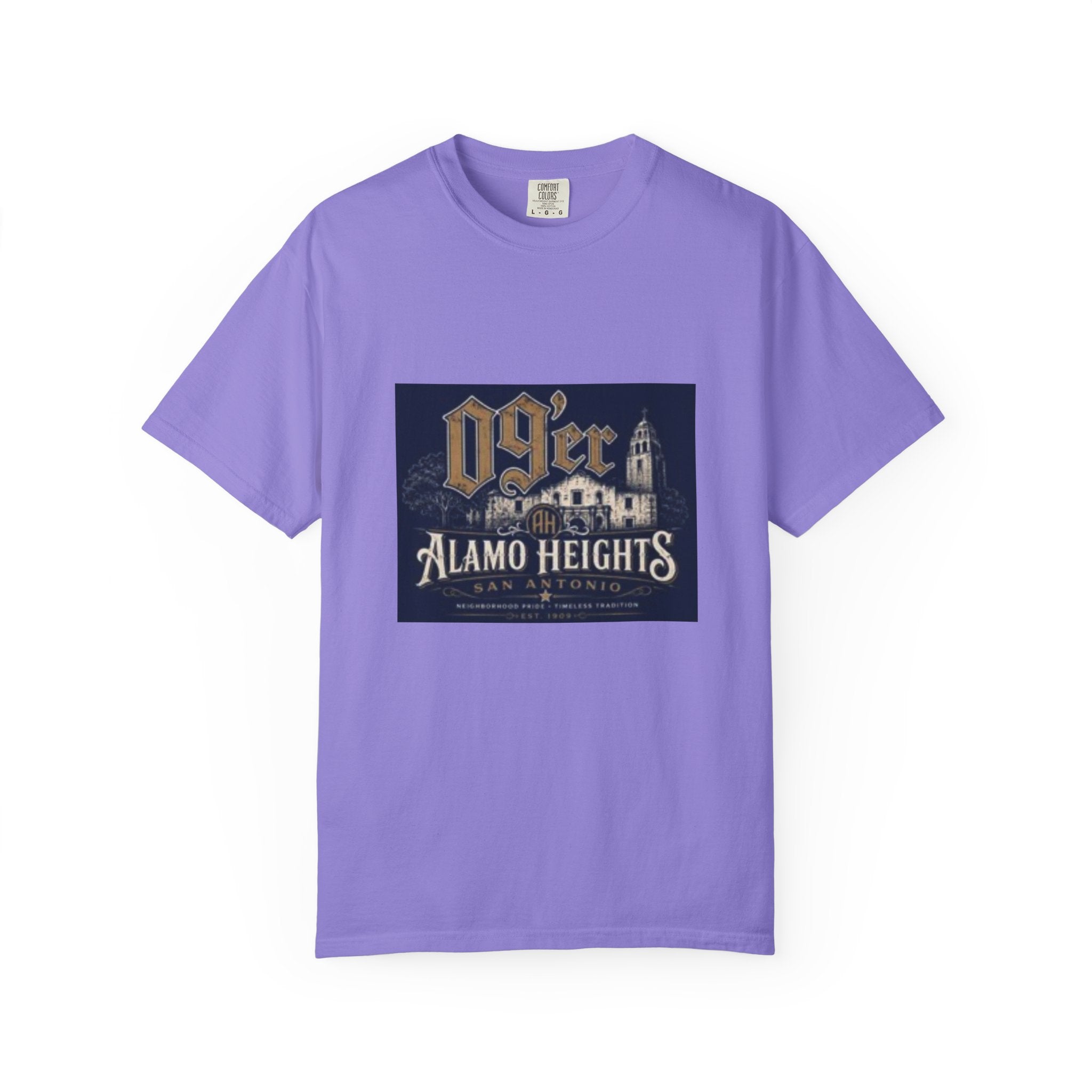Alamo Heights 09er Vintage Tee – San Antonio Neighborhood T-Shirt