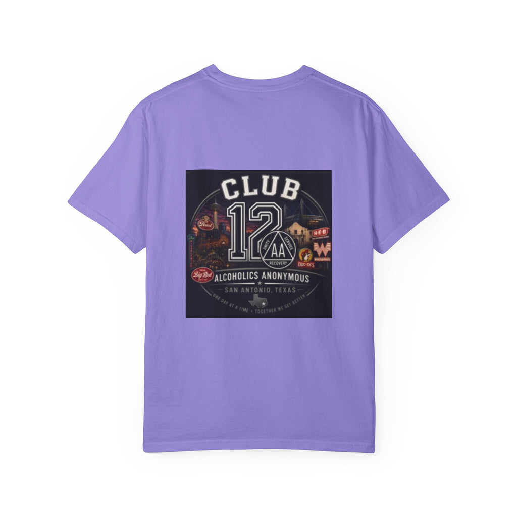 AA Recovery T-Shirt — "Club 12" Anniversary Design