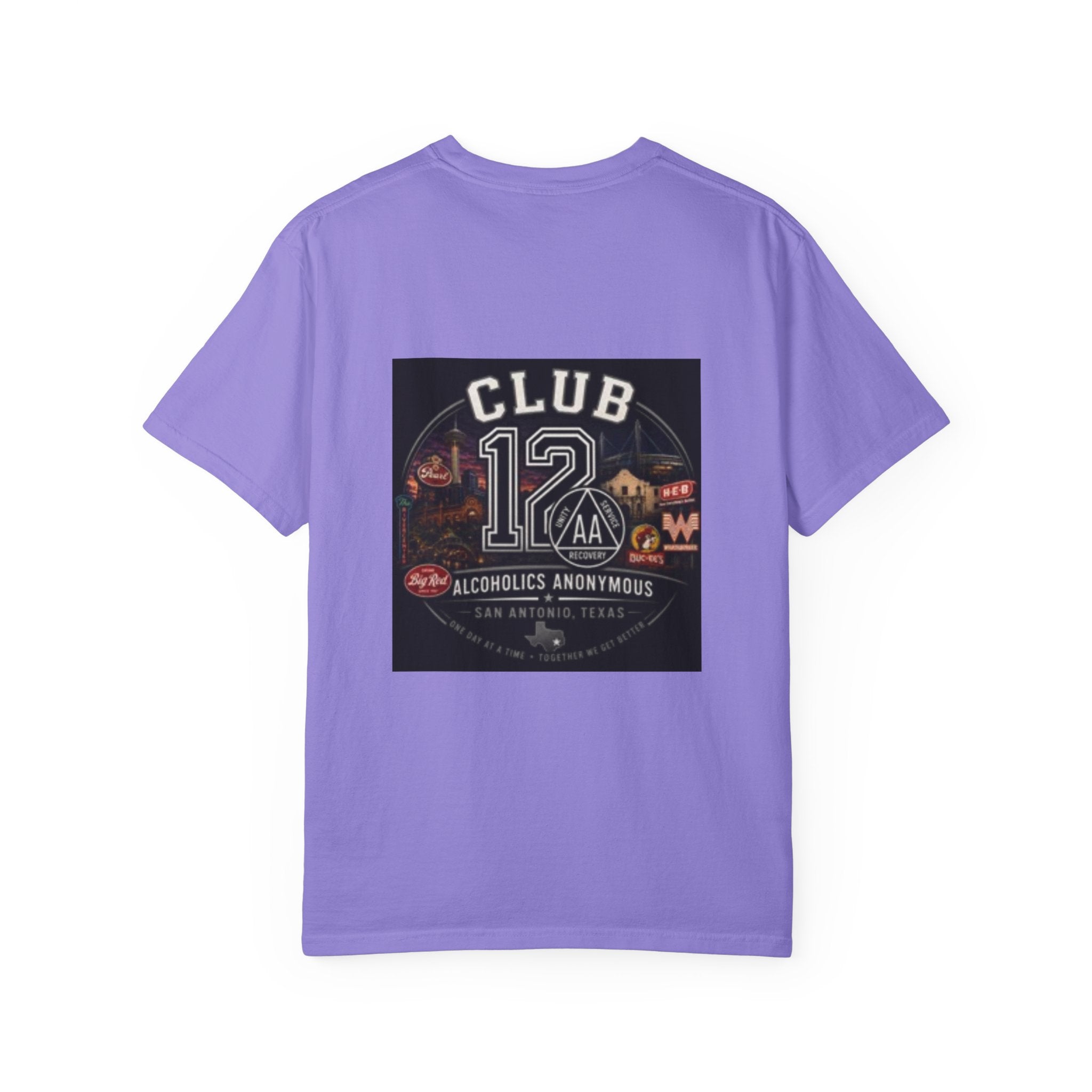 AA Recovery T-Shirt — "Club 12" Anniversary Design