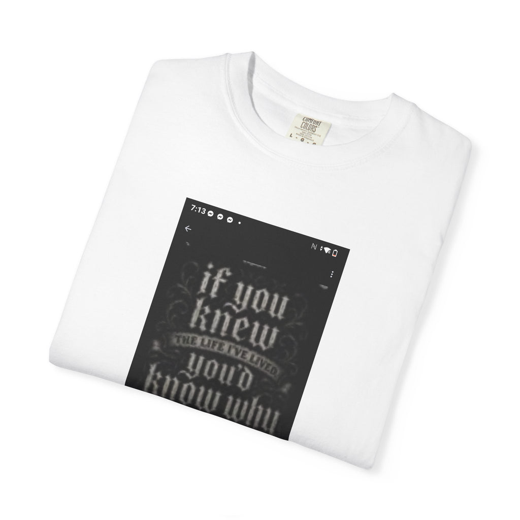 Christian Inspirational T‑Shirt — "If You Knew" Scripture Quote Tee