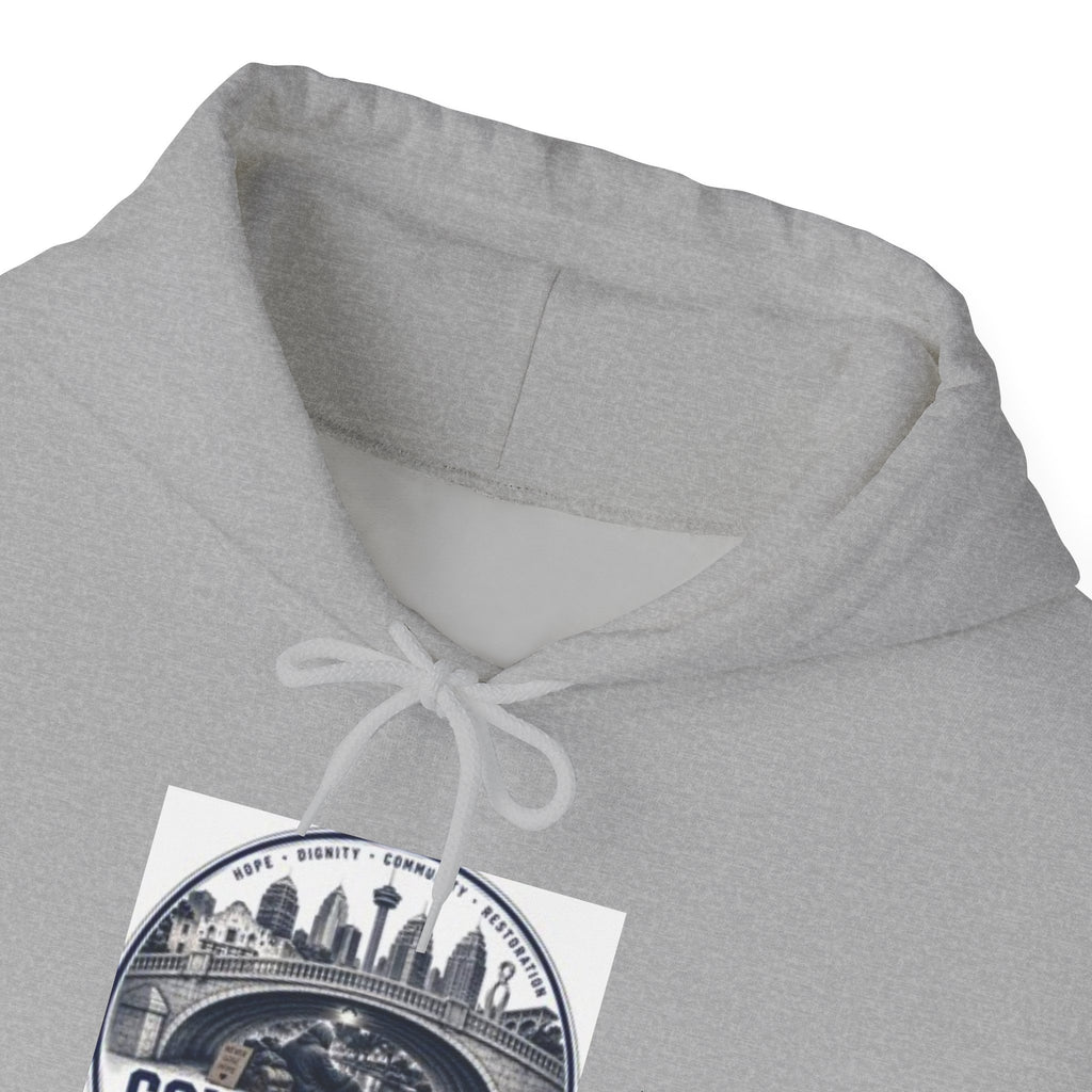 Communities Graphic Hoodie — San Antonio & Alamo Heights Cityscape Hooded Sweatshirt