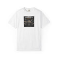 Christian Church Graphic T-Shirt — "Christ Lives" Vintage Nativity Tee