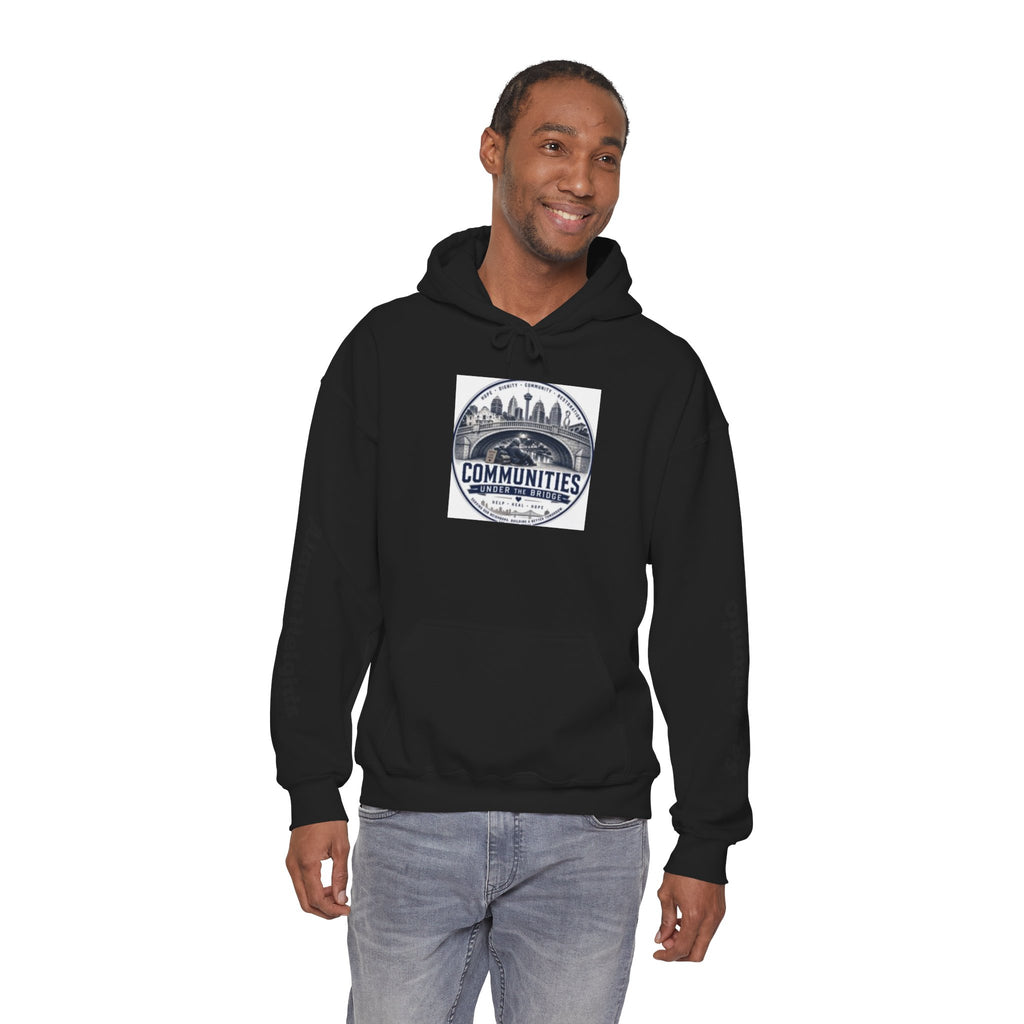 Communities Graphic Hoodie — San Antonio & Alamo Heights Cityscape Hooded Sweatshirt