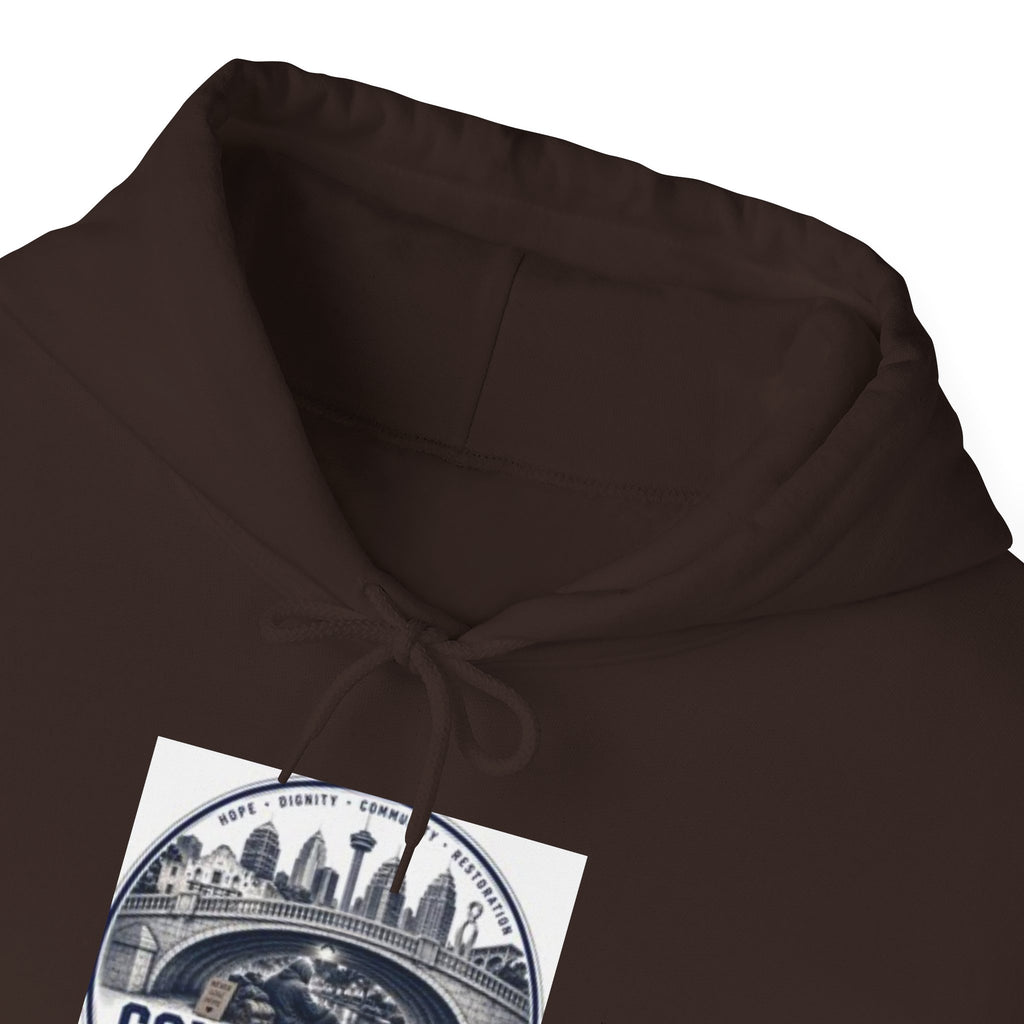 Communities Graphic Hoodie — San Antonio & Alamo Heights Cityscape Hooded Sweatshirt