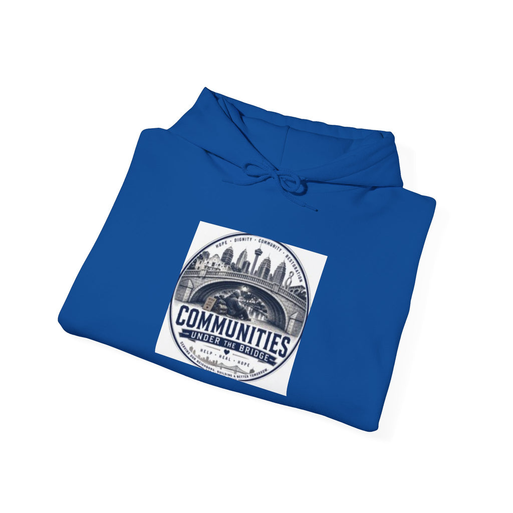 Communities Graphic Hoodie — San Antonio & Alamo Heights Cityscape Hooded Sweatshirt