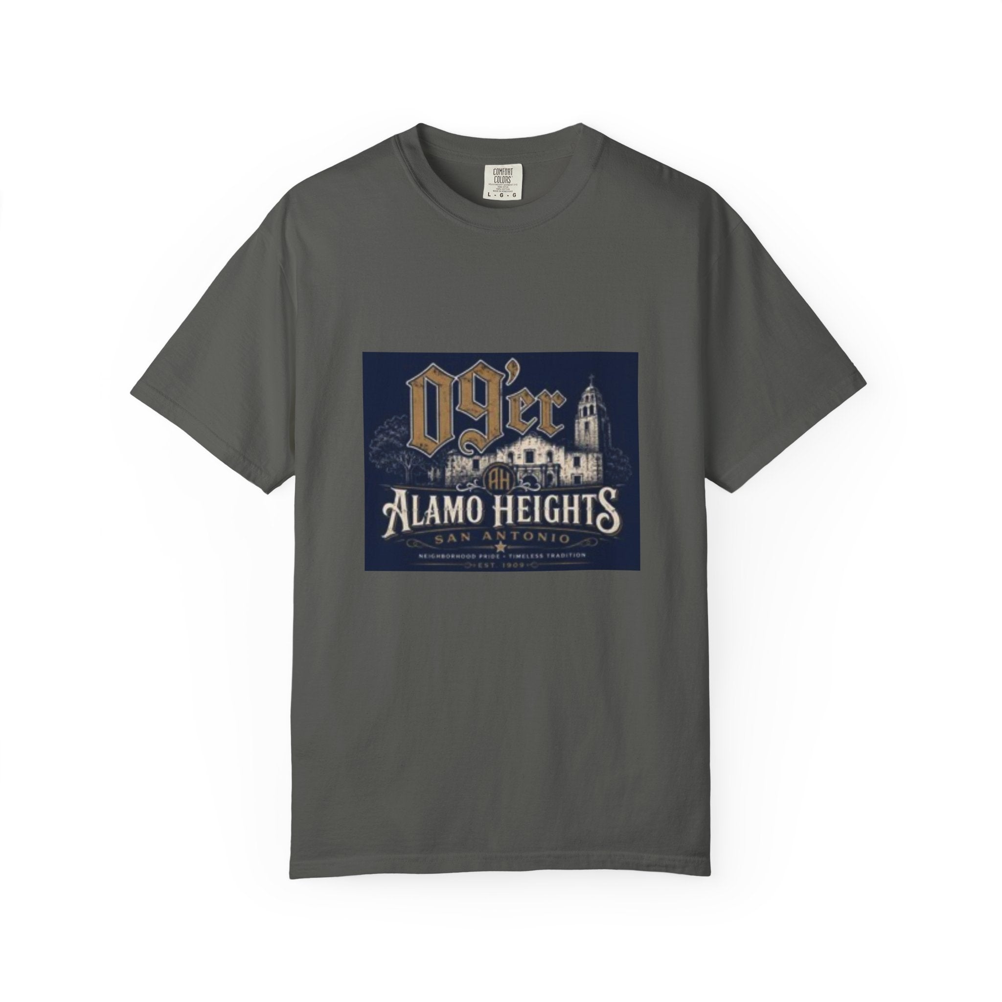Alamo Heights 09er Vintage Tee – San Antonio Neighborhood T-Shirt