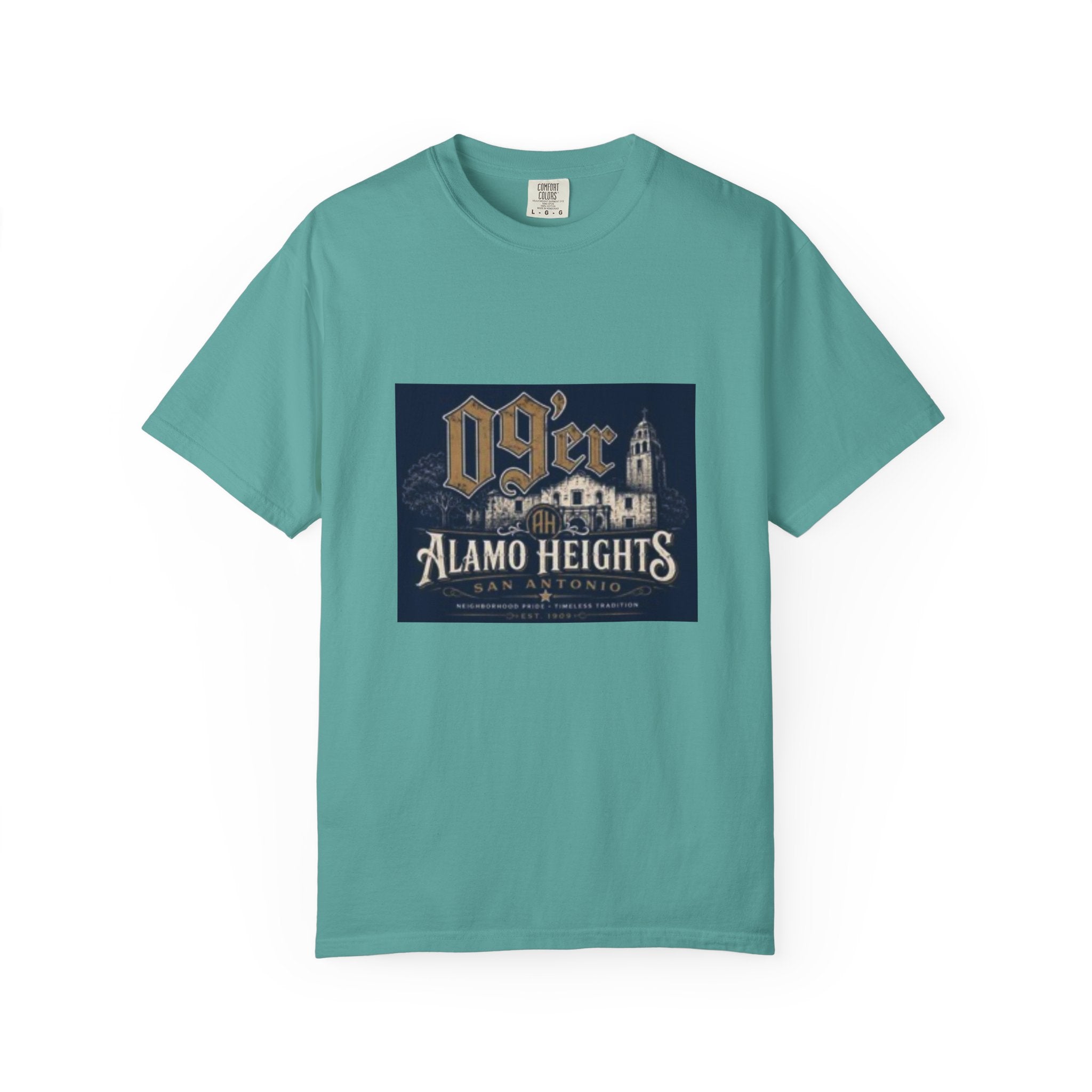 Alamo Heights 09er Vintage Tee – San Antonio Neighborhood T-Shirt