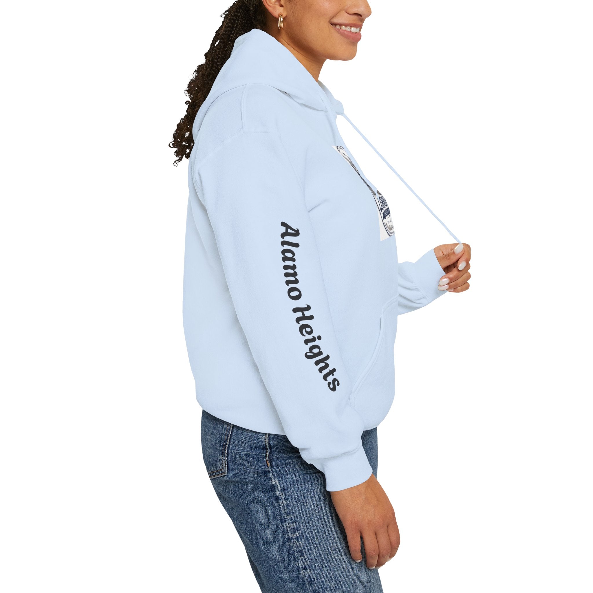 Communities Graphic Hoodie — San Antonio & Alamo Heights Cityscape Hooded Sweatshirt