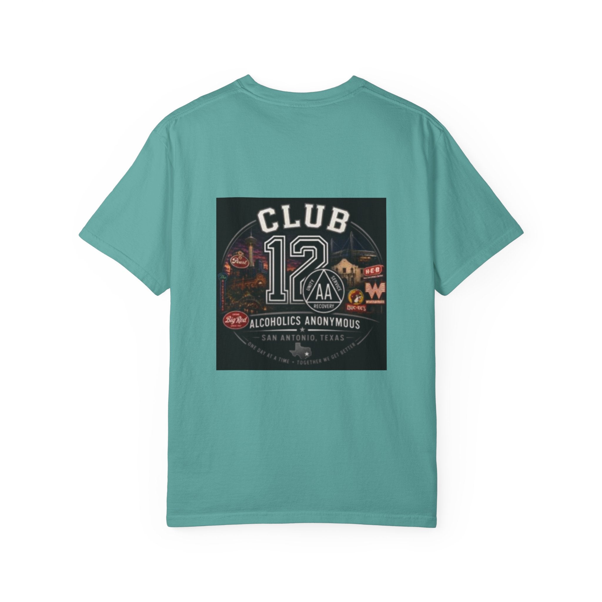 AA Recovery T-Shirt — "Club 12" Anniversary Design