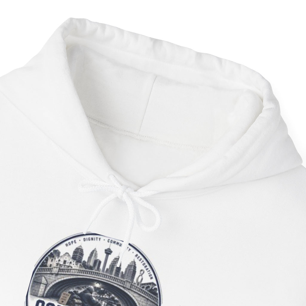 Communities Graphic Hoodie — San Antonio & Alamo Heights Cityscape Hooded Sweatshirt