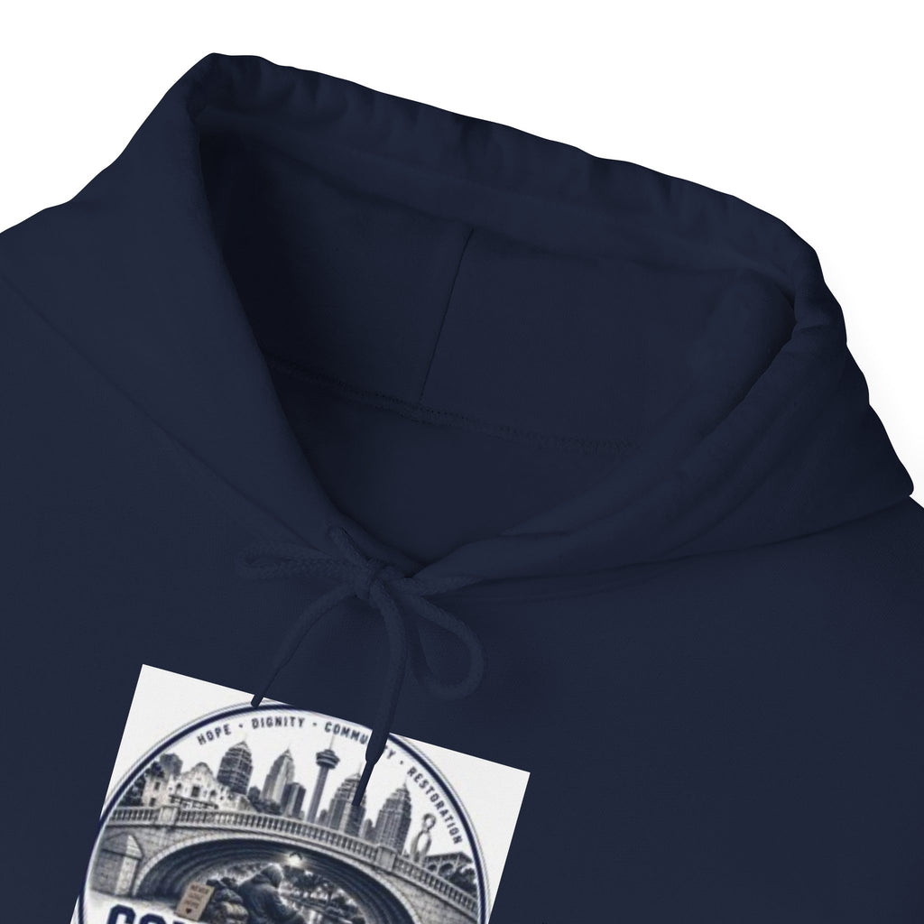 Communities Graphic Hoodie — San Antonio & Alamo Heights Cityscape Hooded Sweatshirt