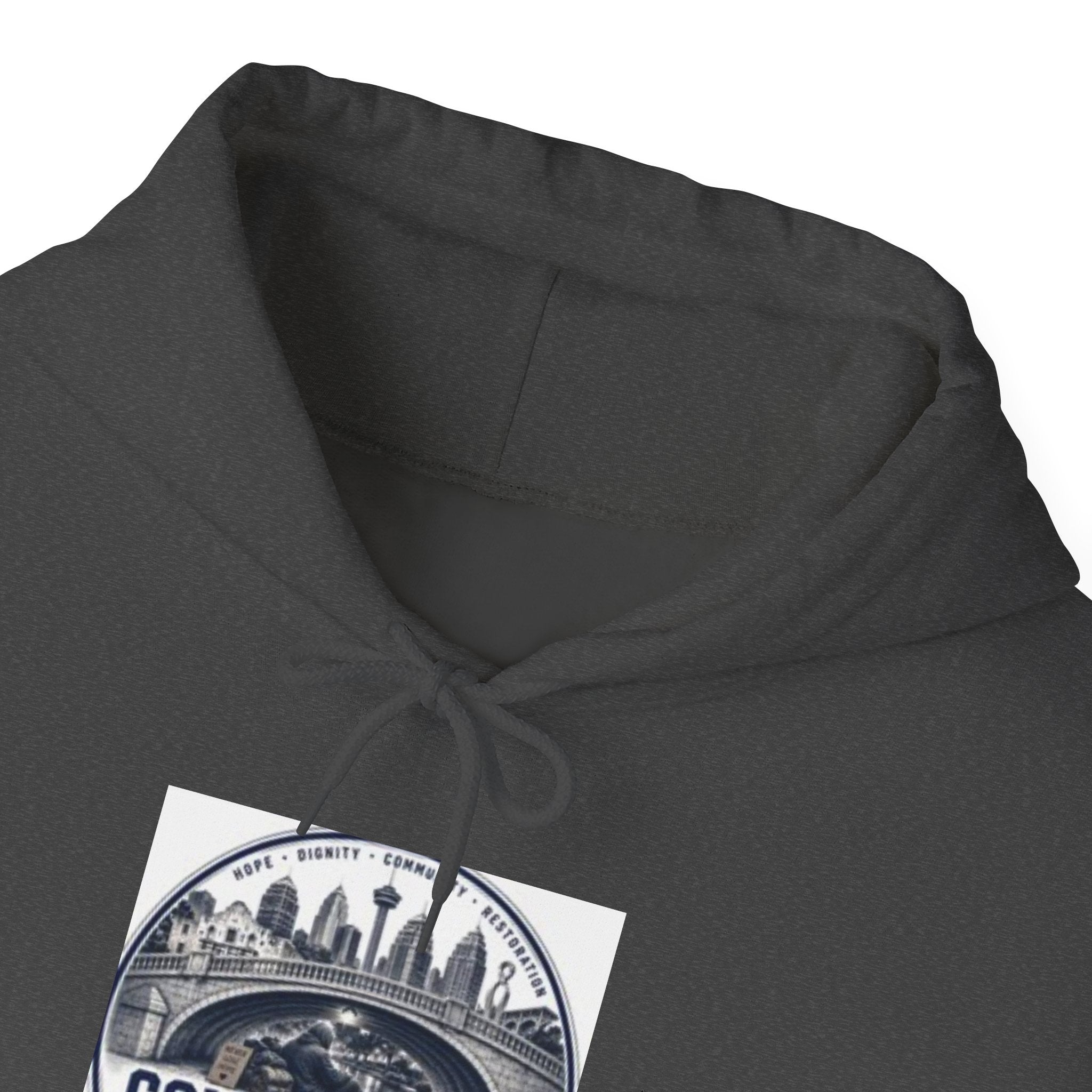 Communities Graphic Hoodie — San Antonio & Alamo Heights Cityscape Hooded Sweatshirt