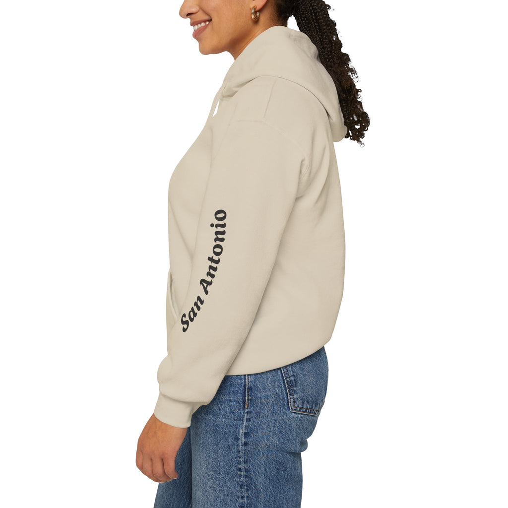 Communities Graphic Hoodie — San Antonio & Alamo Heights Cityscape Hooded Sweatshirt