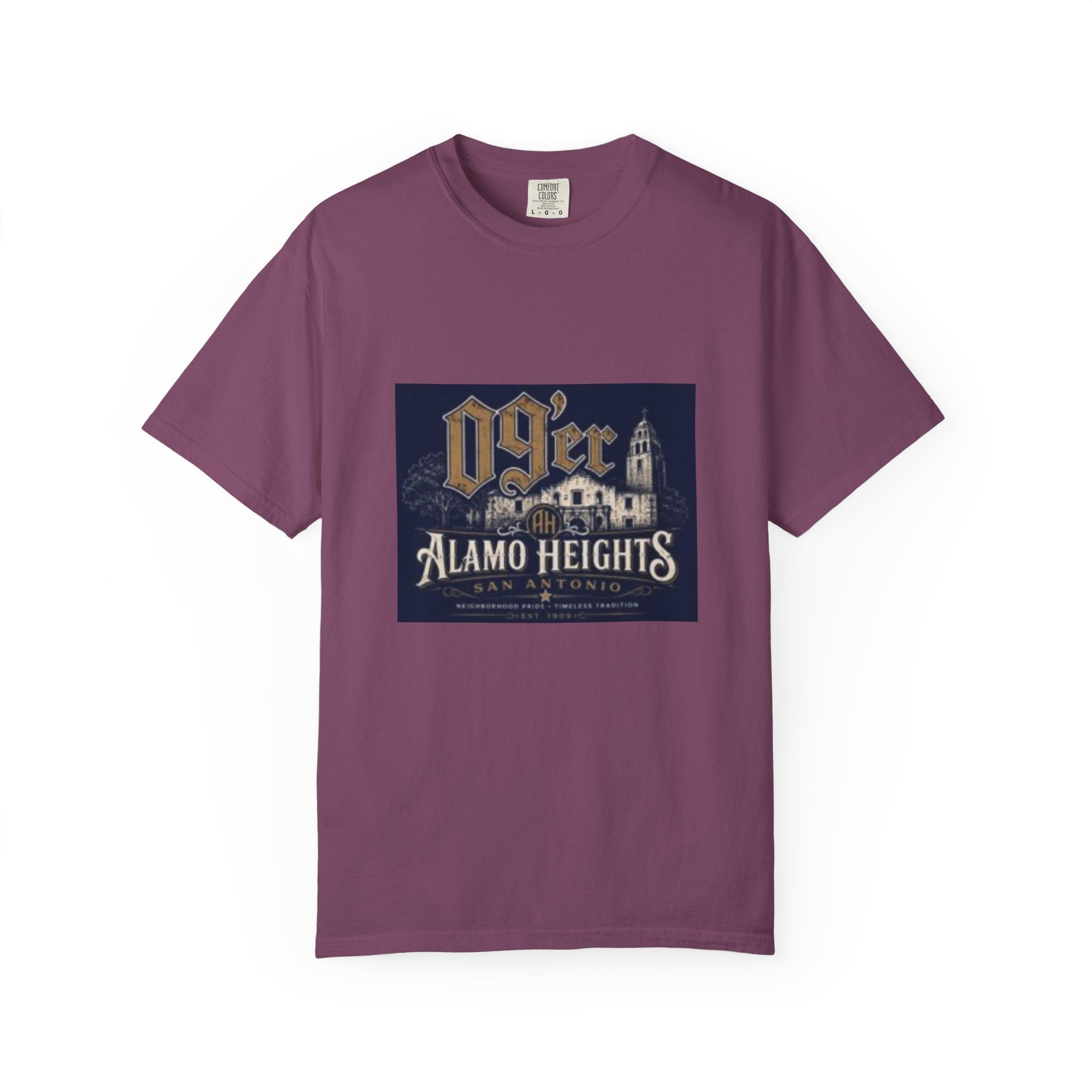 Alamo Heights 09er Vintage Tee – San Antonio Neighborhood T-Shirt