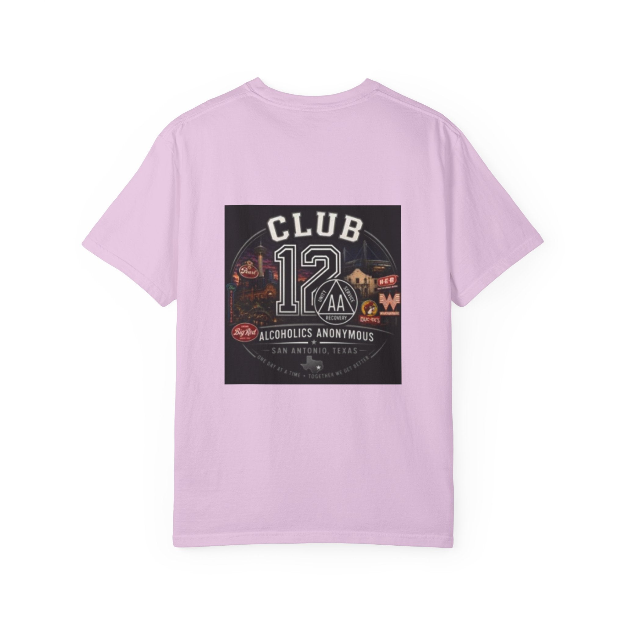AA Recovery T-Shirt — "Club 12" Anniversary Design