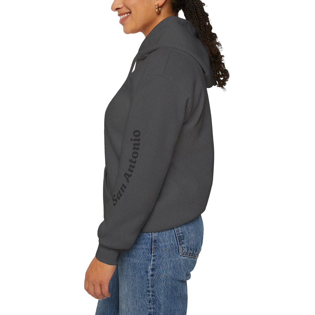 Communities Graphic Hoodie — San Antonio & Alamo Heights Cityscape Hooded Sweatshirt