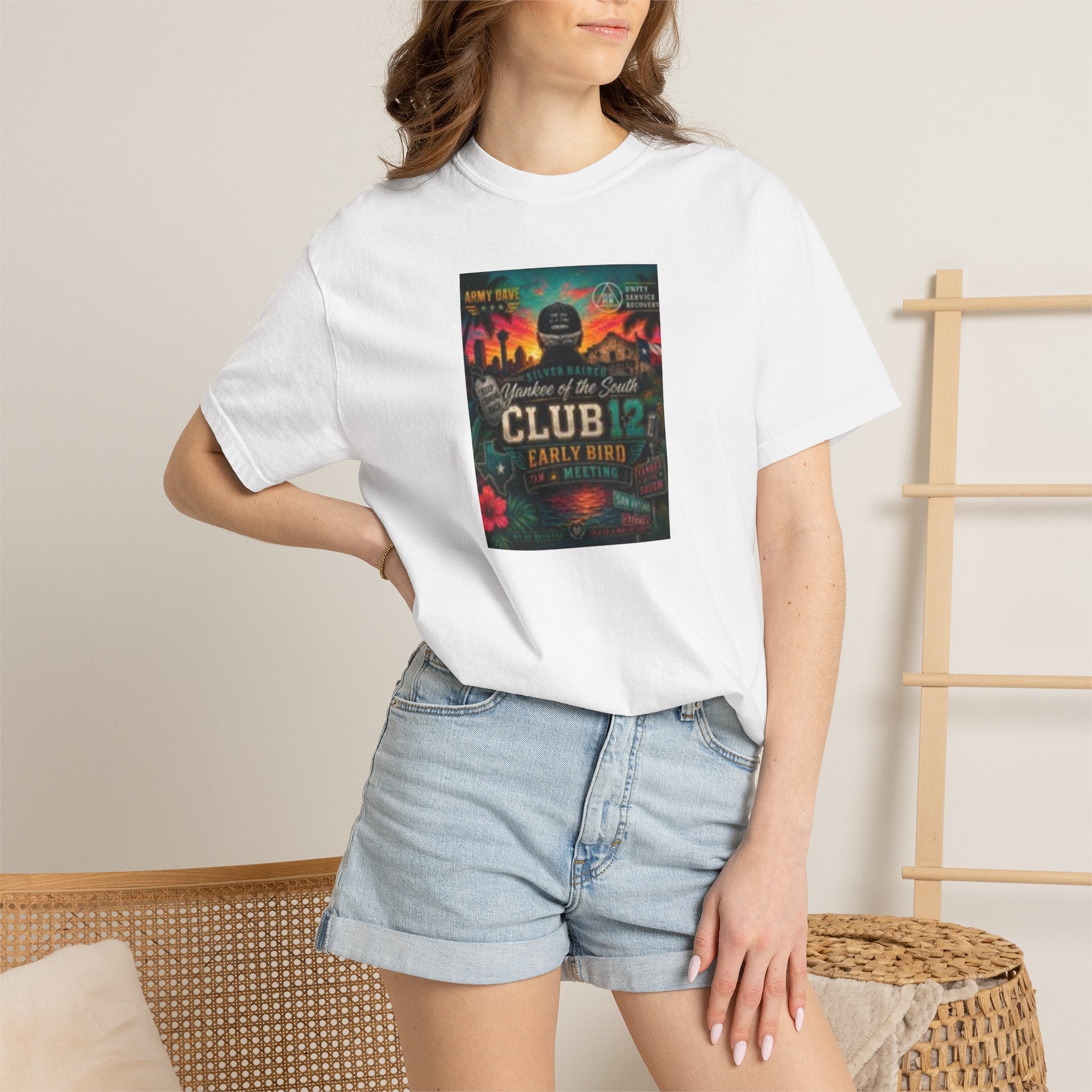 Club 12 Carnival Poster T-Shirt — Vintage Carnival Graphic Tee