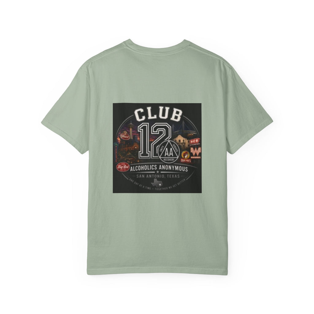AA Recovery T-Shirt — "Club 12" Anniversary Design