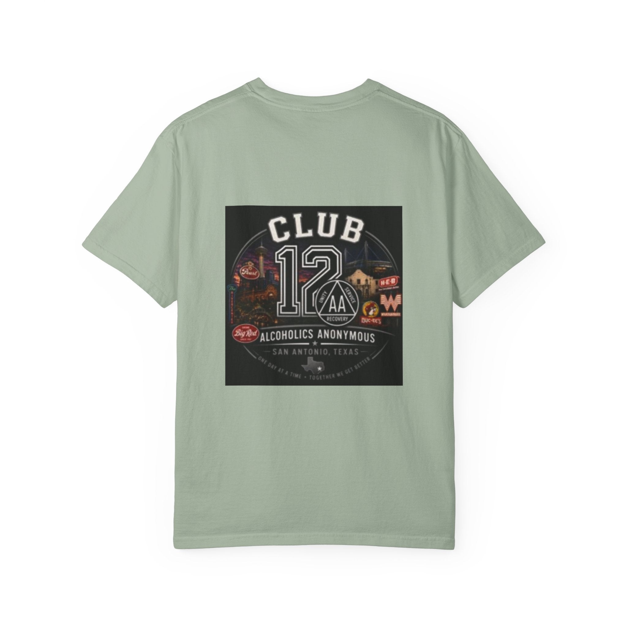 AA Recovery T-Shirt — "Club 12" Anniversary Design
