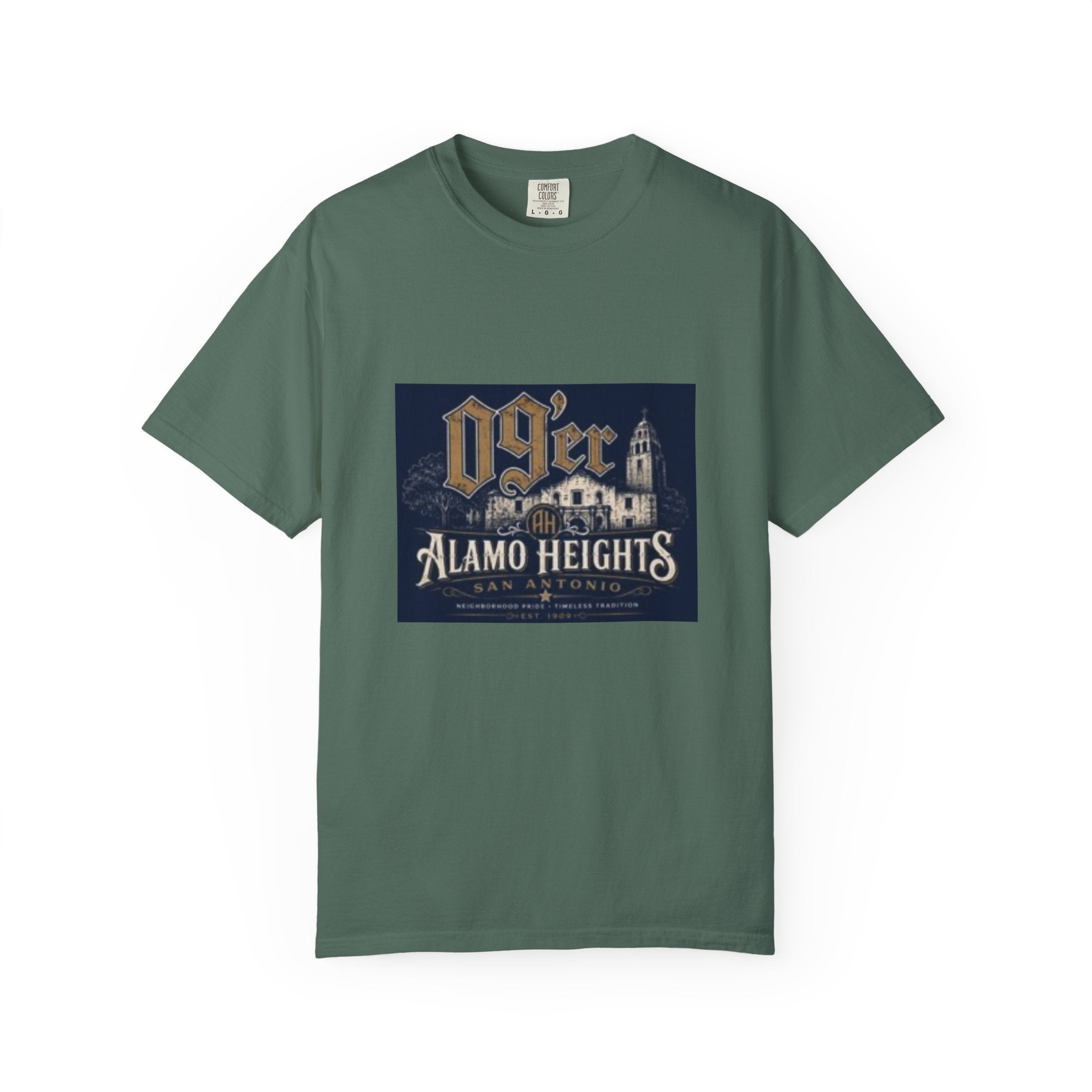 Alamo Heights 09er Vintage Tee – San Antonio Neighborhood T-Shirt
