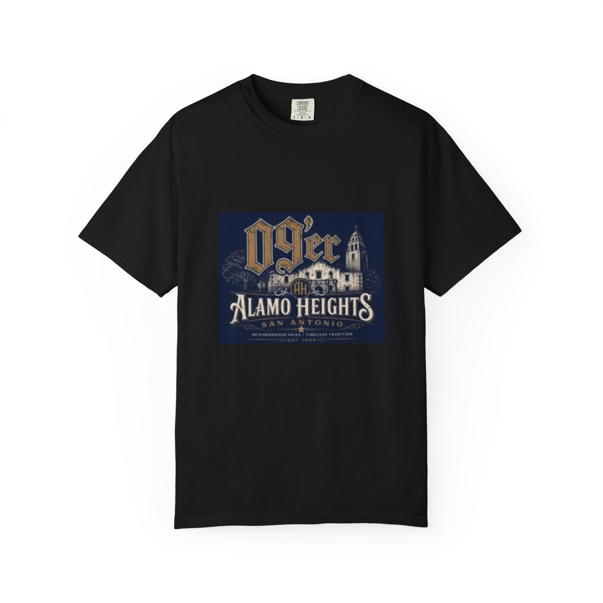 Alamo Heights 09er Vintage Tee – San Antonio Neighborhood T-Shirt