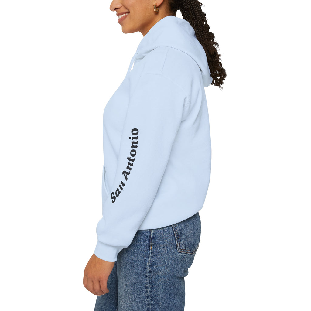 Communities Graphic Hoodie — San Antonio & Alamo Heights Cityscape Hooded Sweatshirt