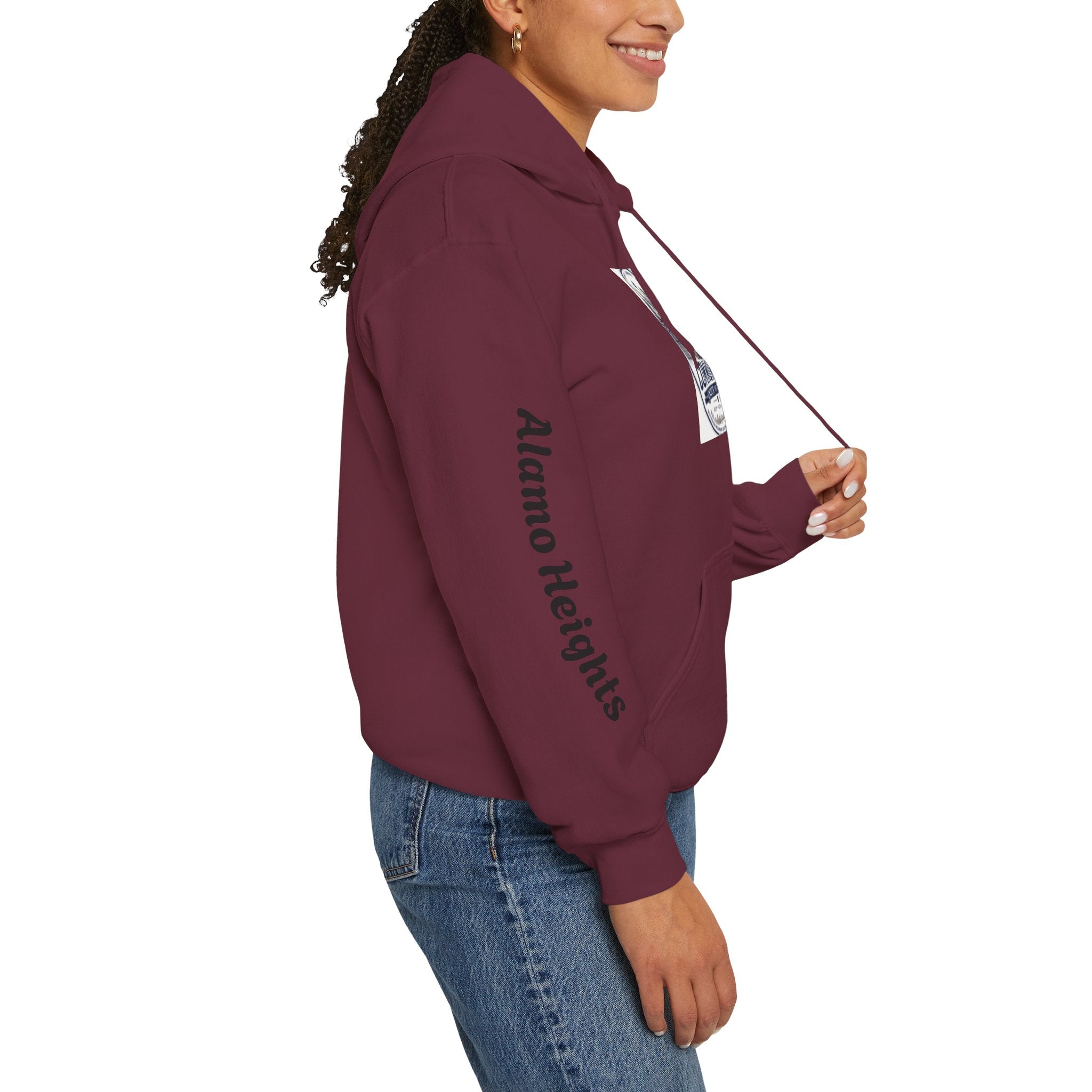 Communities Graphic Hoodie — San Antonio & Alamo Heights Cityscape Hooded Sweatshirt