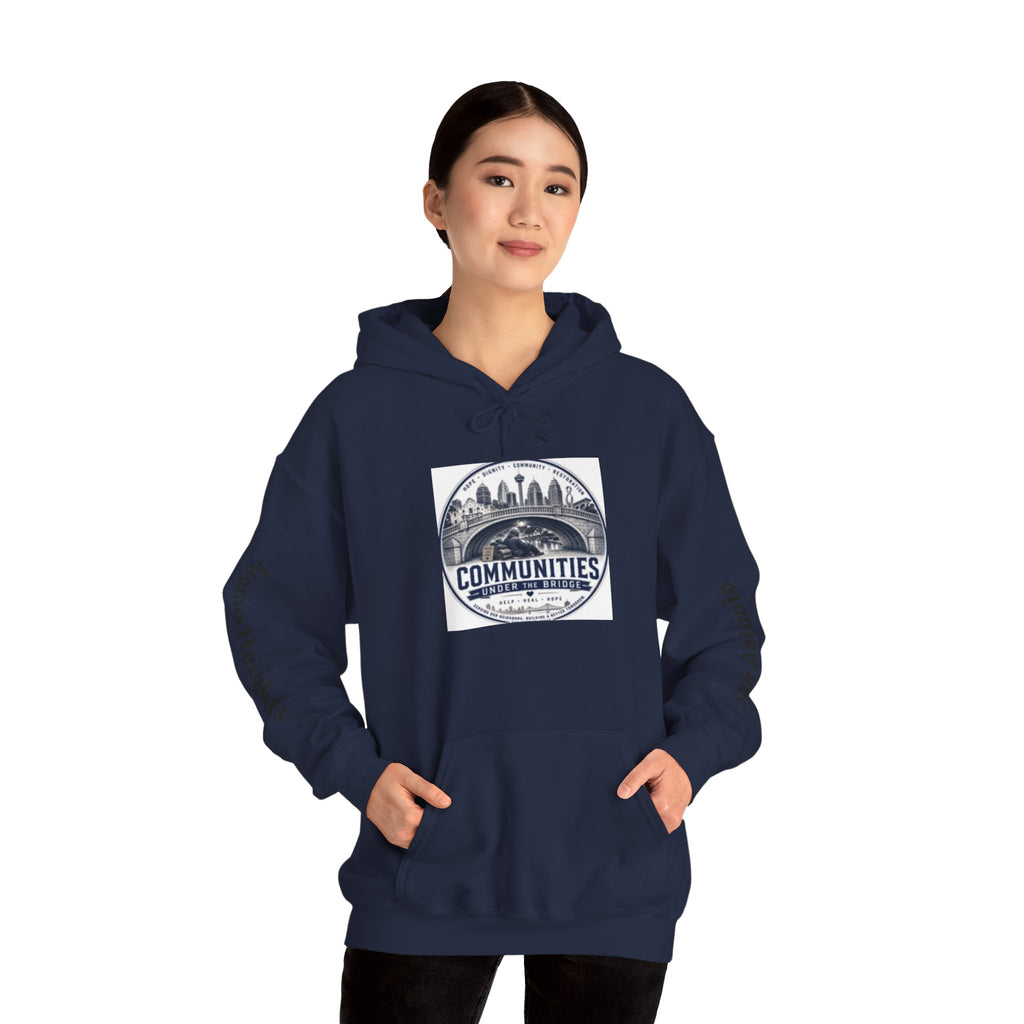 Communities Graphic Hoodie — San Antonio & Alamo Heights Cityscape Hooded Sweatshirt