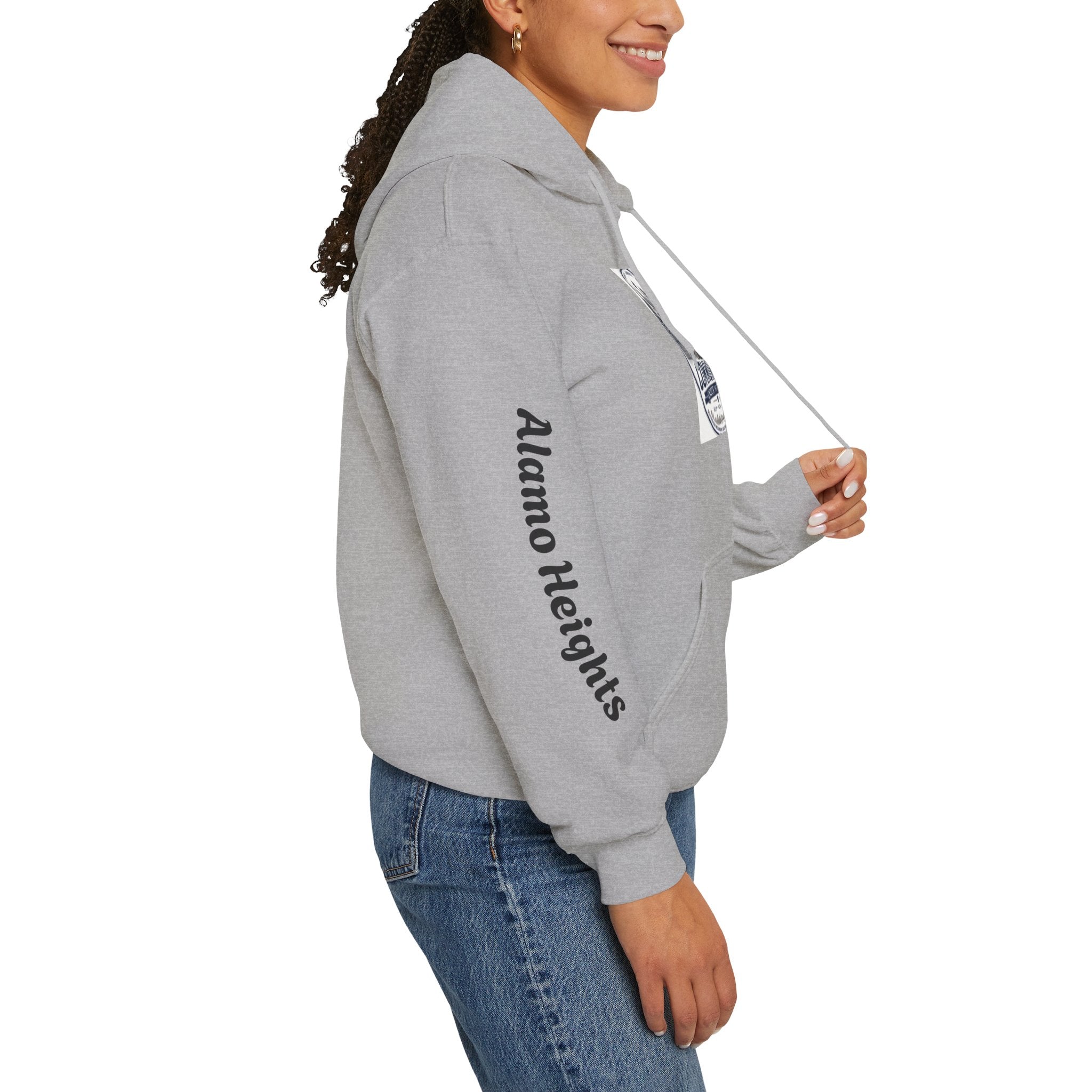 Communities Graphic Hoodie — San Antonio & Alamo Heights Cityscape Hooded Sweatshirt