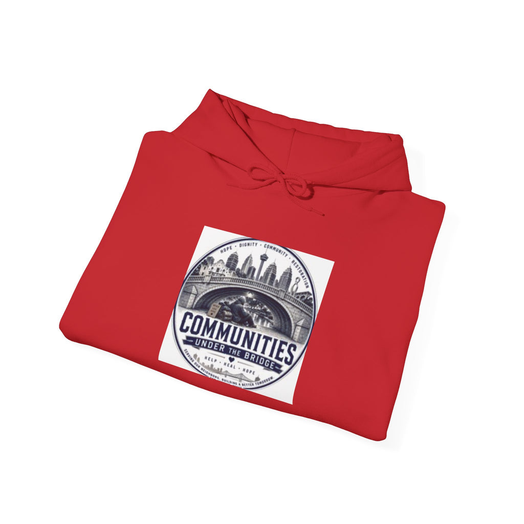 Communities Graphic Hoodie — San Antonio & Alamo Heights Cityscape Hooded Sweatshirt