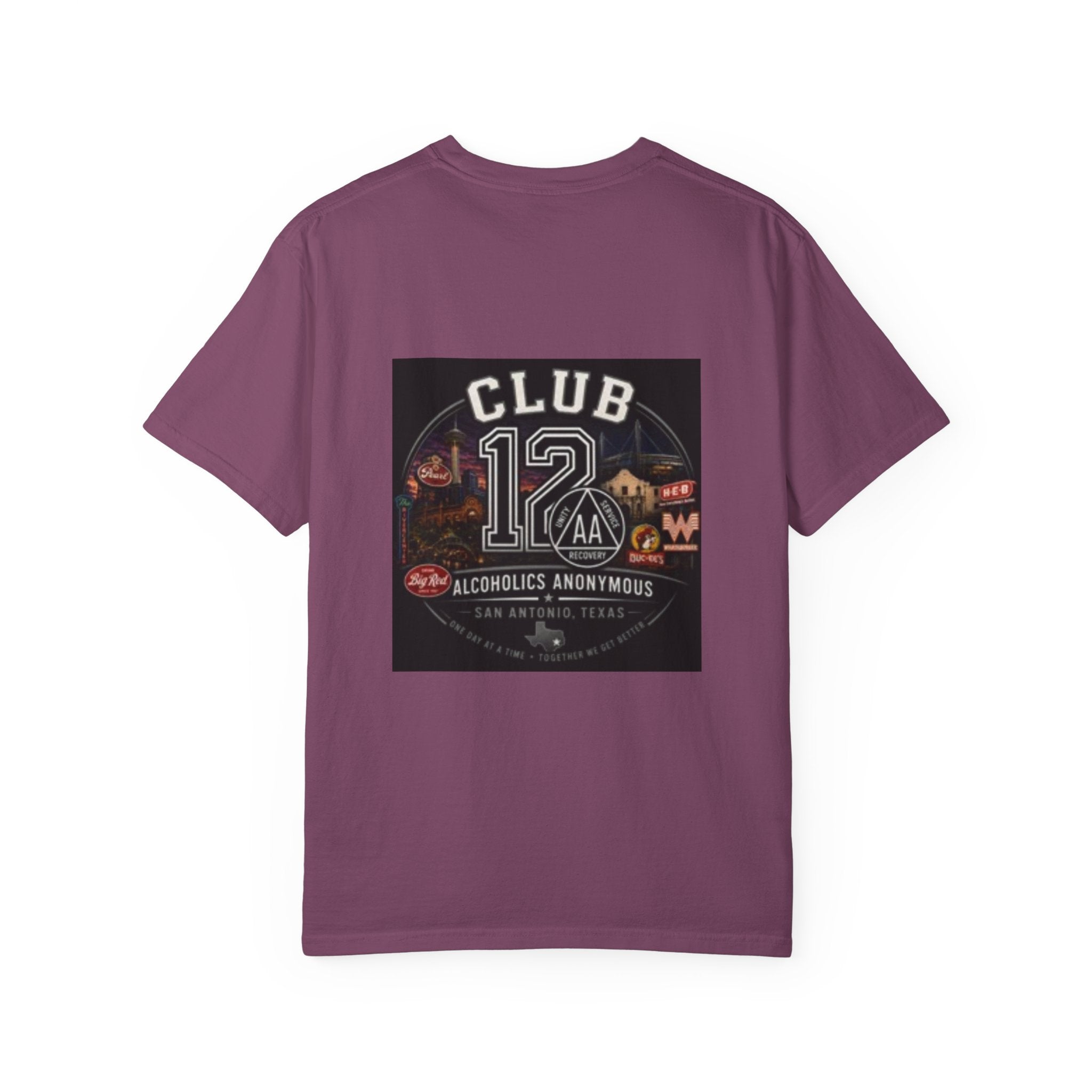 AA Recovery T-Shirt — "Club 12" Anniversary Design