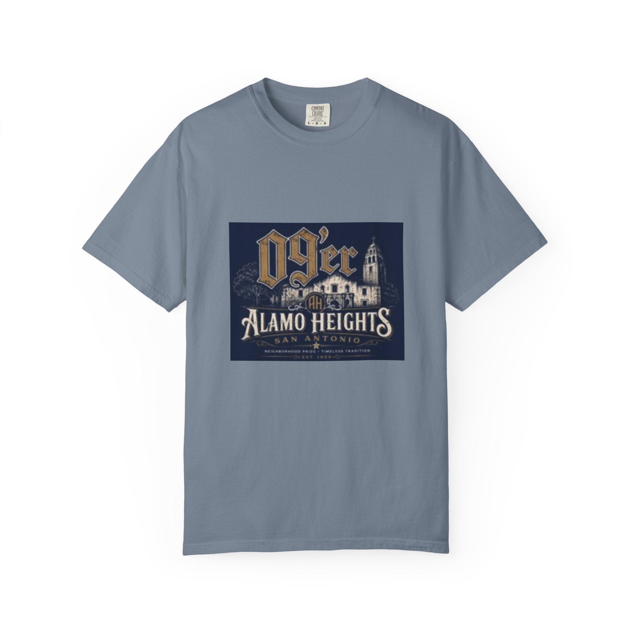 Alamo Heights 09er Vintage Tee – San Antonio Neighborhood T-Shirt