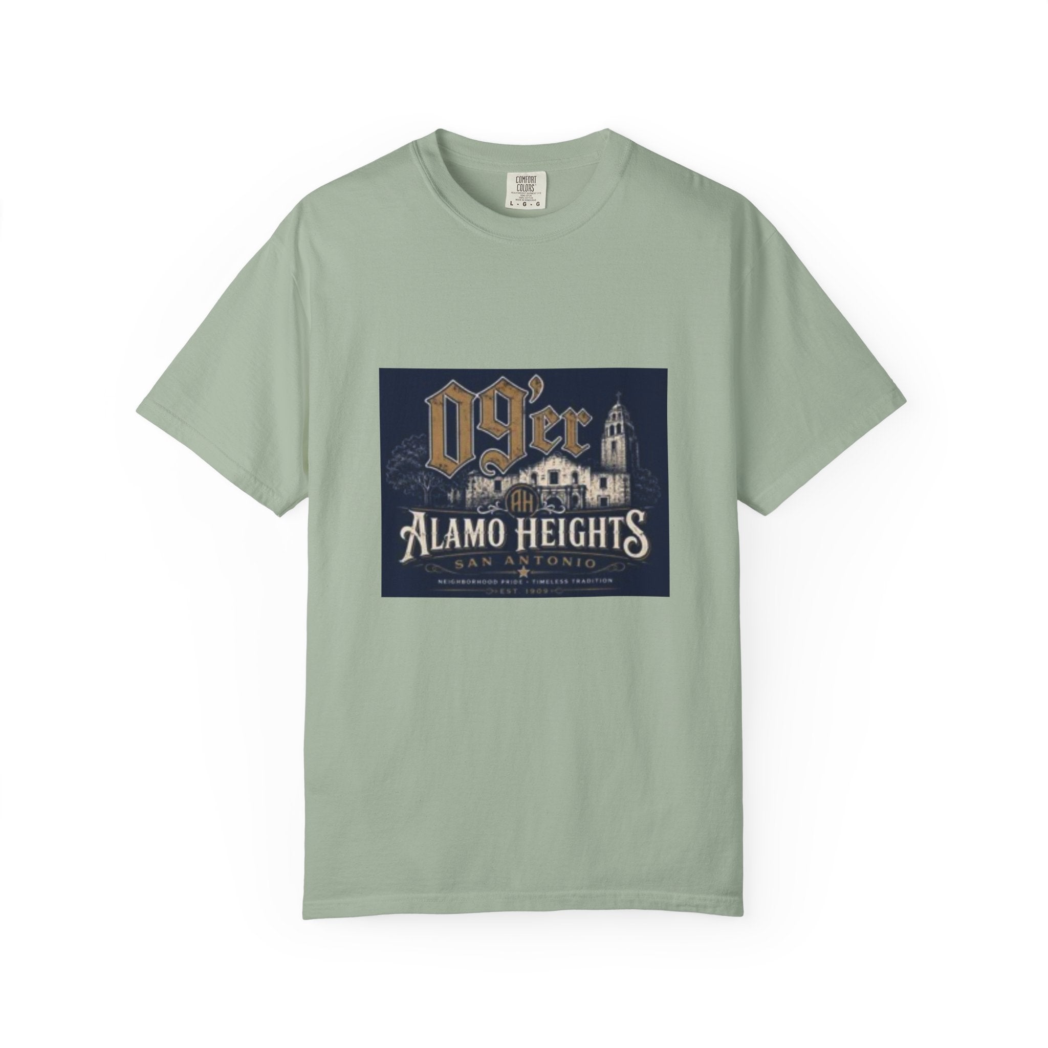 Alamo Heights 09er Vintage Tee – San Antonio Neighborhood T-Shirt